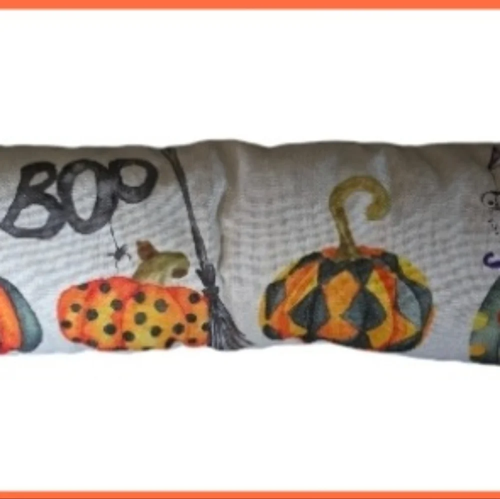 Halloween Accent Throw Pillow, Novelty Pillow-EUC